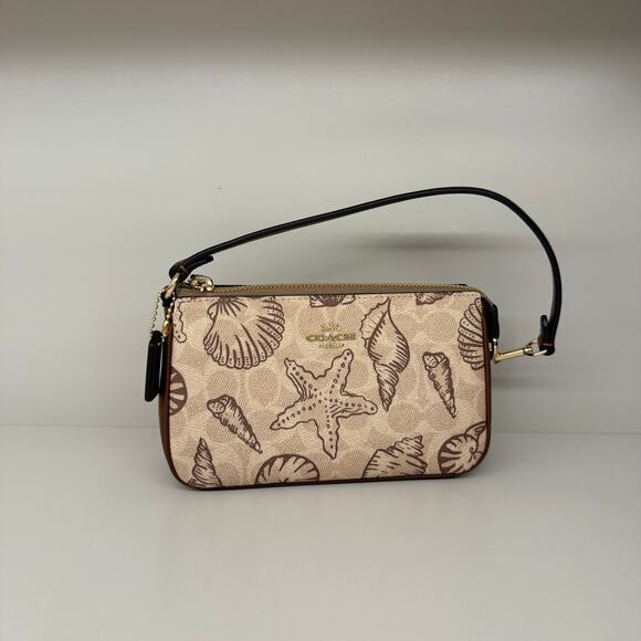 Coach Nolita 19 Shell Print CBK79 Sketch Signature Canvas CBM72 - Picture 12 of 16